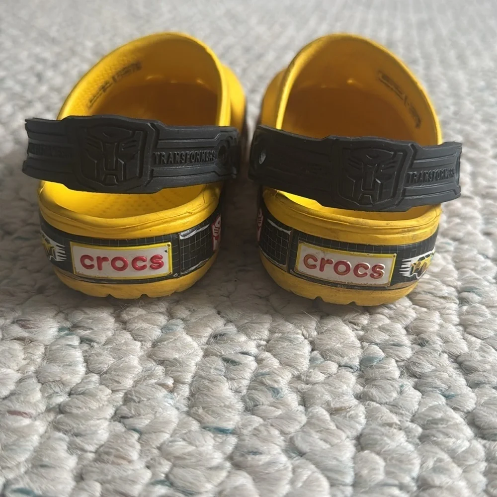 Toddler Bumblebee Yellow Crocs